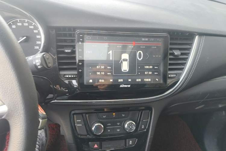 Used Buick Encore 2017 18T Automatic Two-Wheel Drive Urban Leading Model Audio And AC Panel