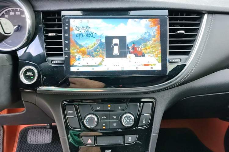 Used Buick Encore 2017 18T Automatic Two-Wheel Drive Urban Fashion Model Audio And AC Panel