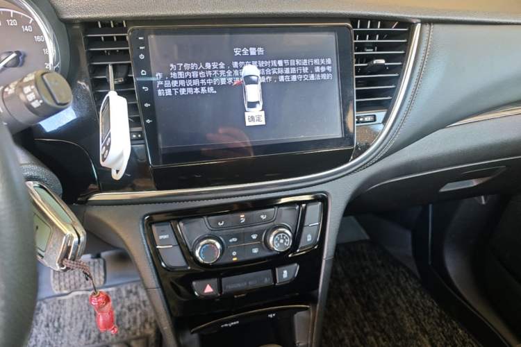 Used Buick Encore 2017 18T Automatic Two-Wheel Drive Urban Leading Model Audio And AC Panel