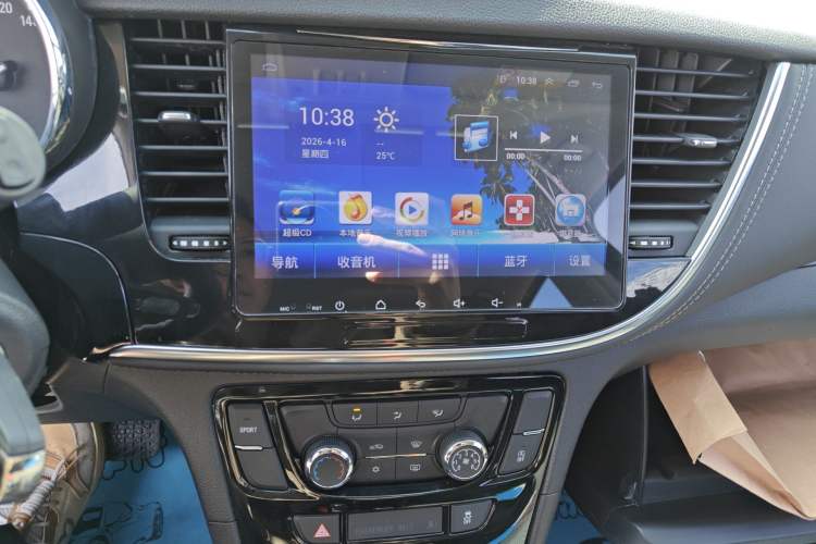 Used Buick Encore 2017 18T Automatic Two-Wheel Drive Urban Leading Model Audio And AC Panel