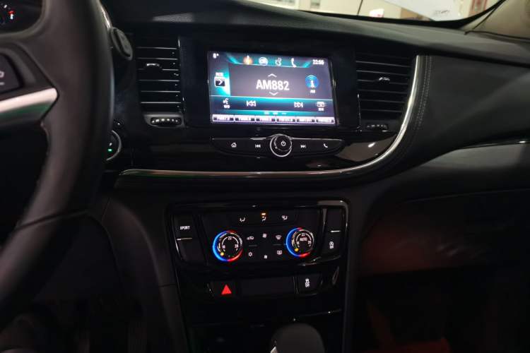 Used Buick Encore 2017 18T Automatic Two-Wheel Drive Urban Elite Model Audio And AC Panel