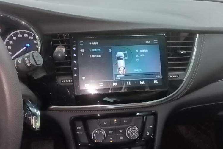 Used Buick Encore 2017 18T Automatic Two-Wheel Drive Urban Leading Model Audio And AC Panel