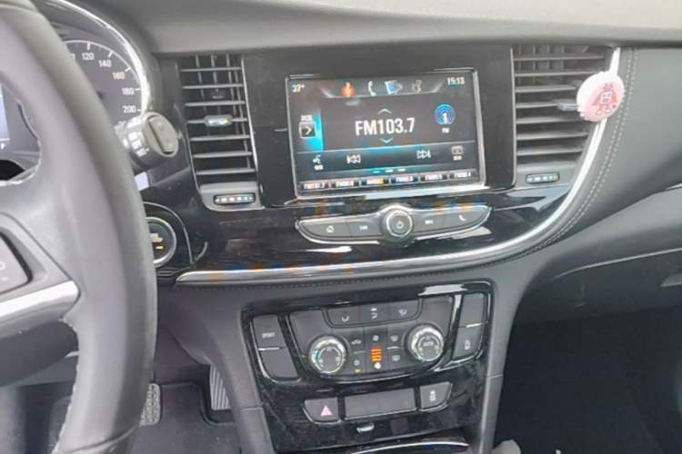 Used Buick Encore 2017 18T Automatic Two-Wheel Drive Urban Elite Model Audio And AC Panel