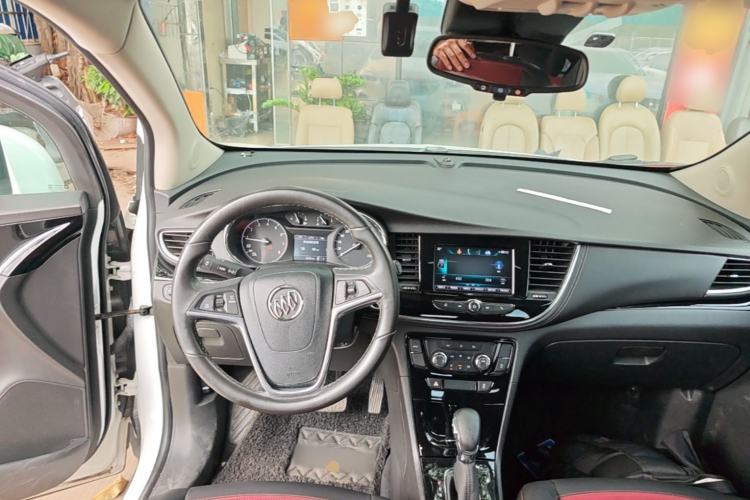 Used Buick Encore 2017 18T Automatic Two-Wheel Drive Urban Elite Model Center Console