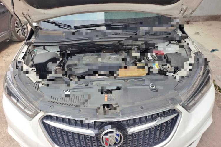 Used Buick Encore 2017 18T Automatic Two-Wheel Drive Urban Elite Model Engine Bay