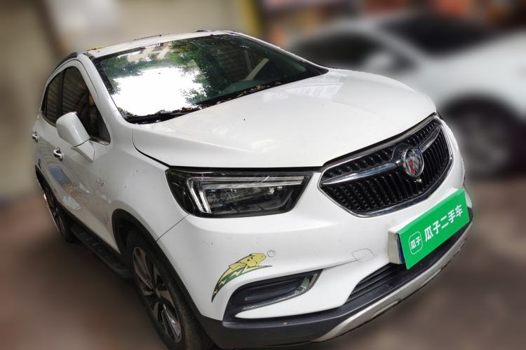 Used Buick Encore 2017 18T Automatic Two-Wheel Drive Urban Elite Model Front Right 45 Deg