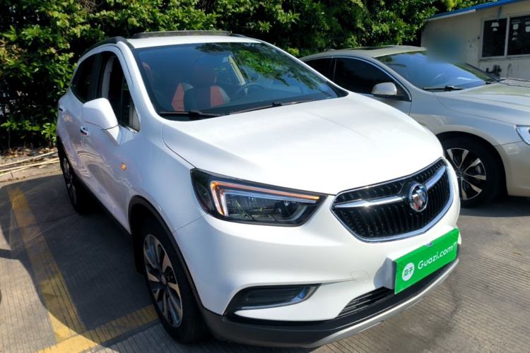 Used Buick Encore 2017 18T Automatic Two-Wheel Drive Urban Elite Model Front Right 45 Deg