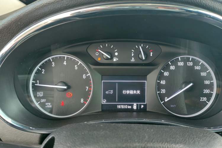 Used Buick Encore 2017 18T Automatic Two-Wheel Drive Urban Leading Model Instrument Cluster