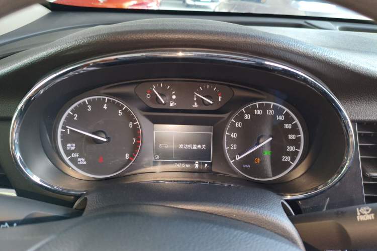 Used Buick Encore 2017 18T Automatic Two-Wheel Drive Urban Fashion Model Instrument Cluster
