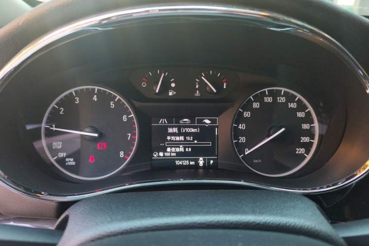 Used Buick Encore 2017 18T Automatic Two-Wheel Drive Urban Leading Model Instrument Cluster
