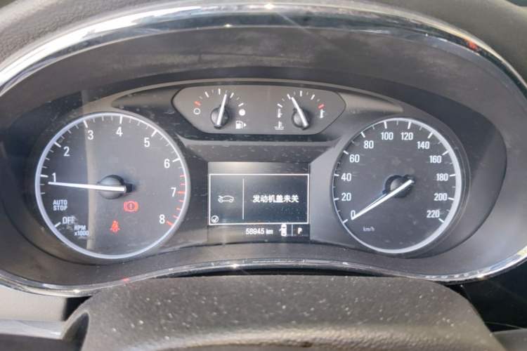 Used Buick Encore 2017 18T Automatic Two-Wheel Drive Urban Leading Model Instrument Cluster