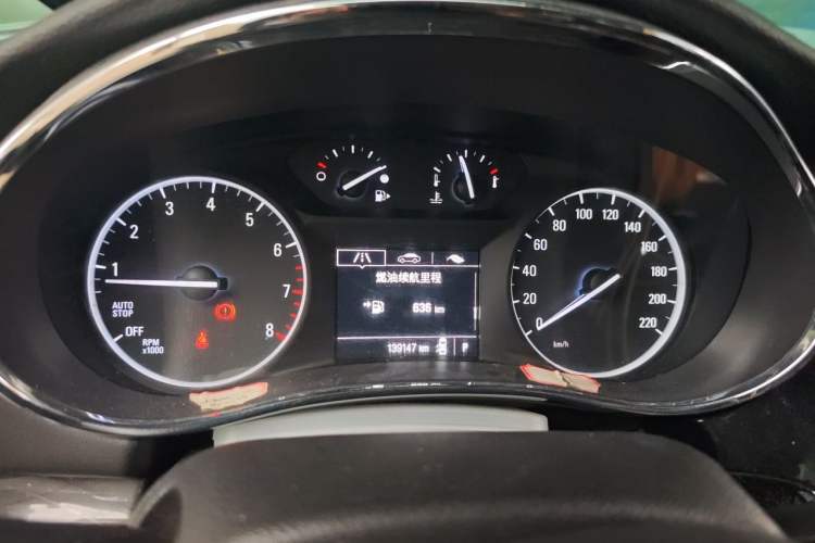 Used Buick Encore 2017 18T Automatic Two-Wheel Drive Urban Leading Model Instrument Cluster