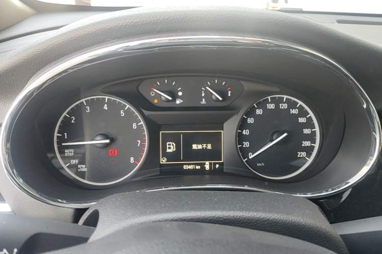 Used Buick Encore 2017 18T Automatic Two-Wheel Drive Urban Leading Model Instrument Cluster