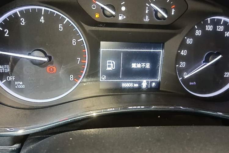 Used Buick Encore 2017 18T Automatic Two-Wheel Drive Urban Leading Model Instrument Cluster