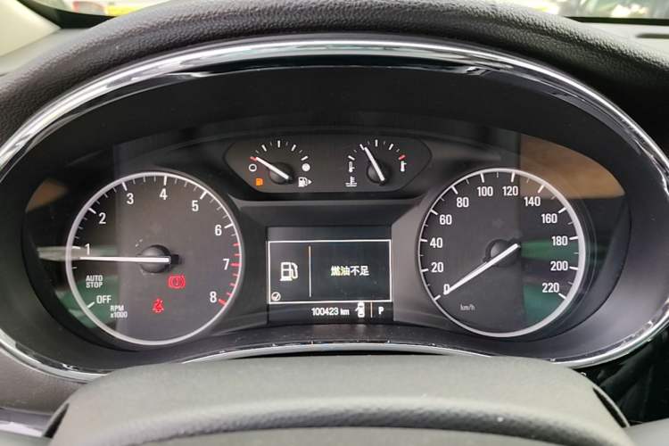 Used Buick Encore 2017 18T Automatic Two-Wheel Drive Urban Fashion Model Instrument Cluster