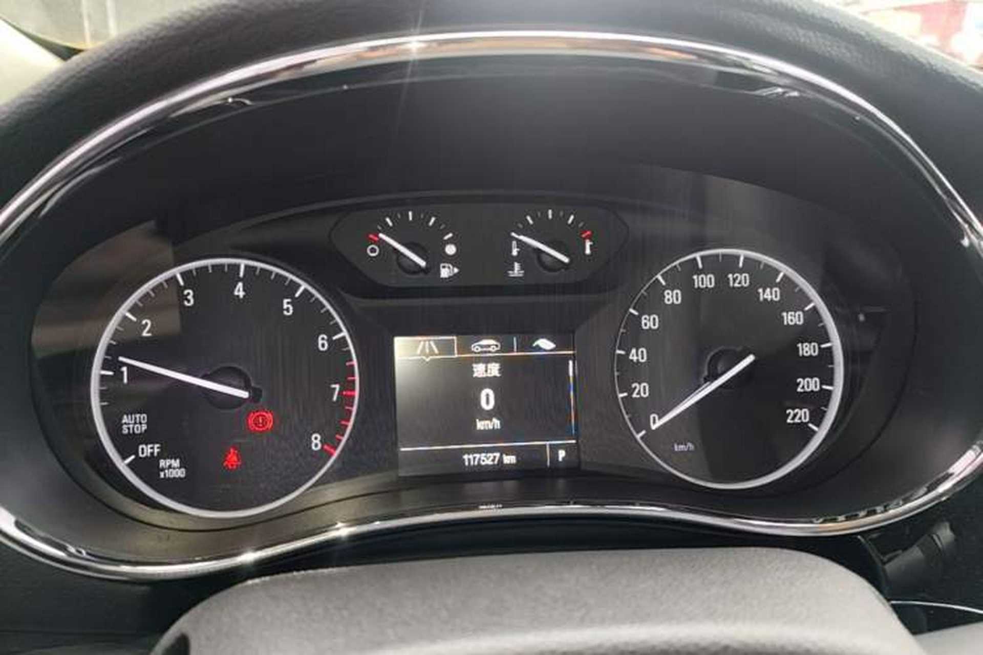 Used Buick Encore 2017 18T Automatic Two-Wheel Drive Urban Leading Model Instrument Cluster