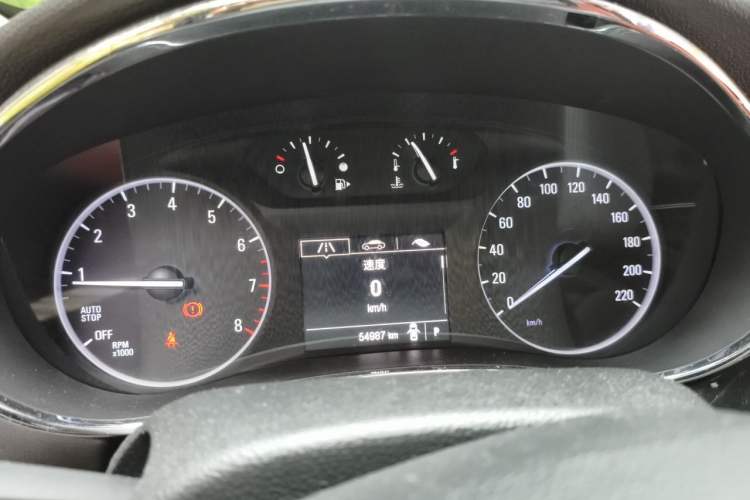 Used Buick Encore 2017 18T Automatic Two-Wheel Drive Urban Leading Model Instrument Cluster