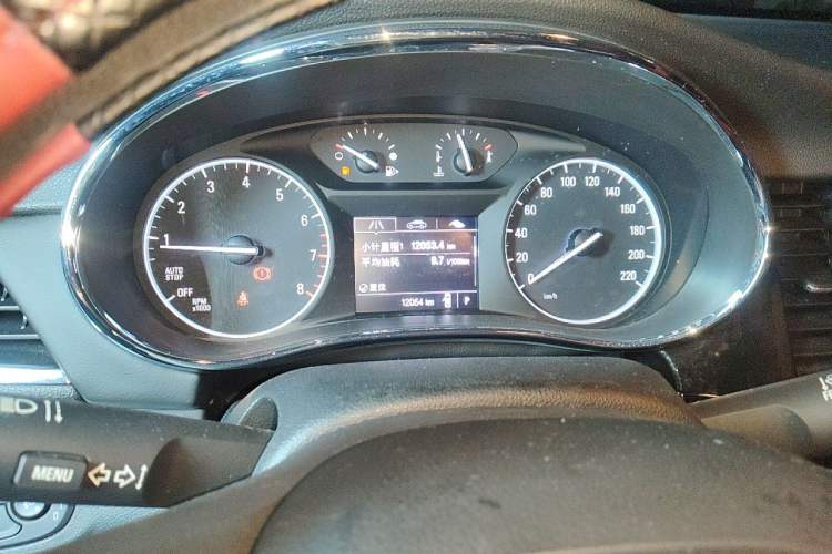 Used Buick Encore 2017 18T Automatic Two-Wheel Drive Urban Leading Model Instrument Cluster