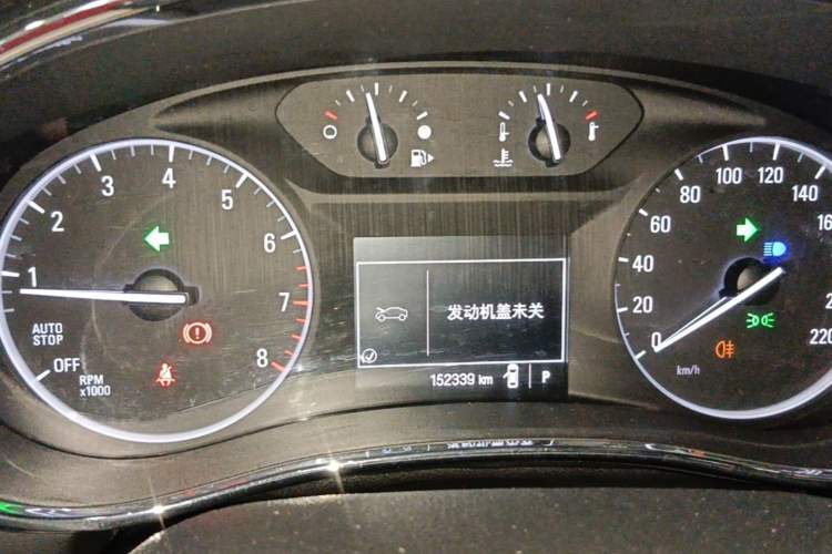 Used Buick Encore 2017 18T Automatic Two-Wheel Drive Urban Leading Model Instrument Cluster
