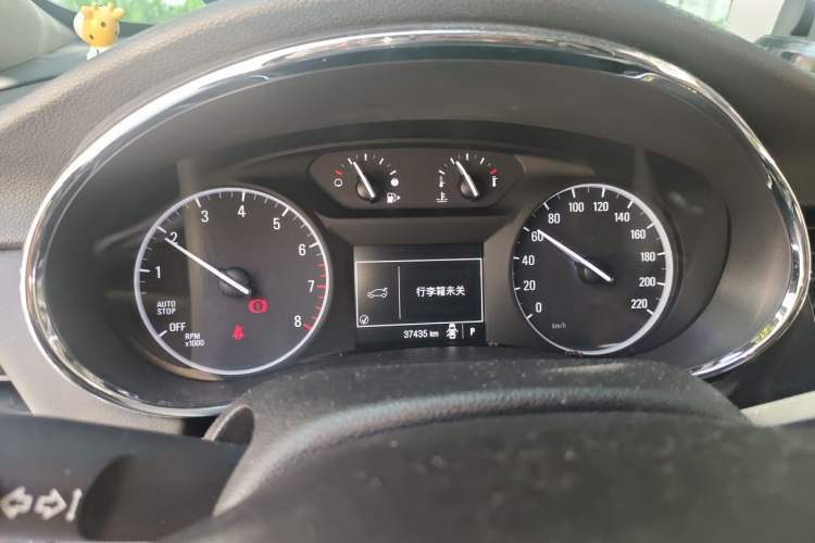 Used Buick Encore 2017 18T Automatic Two-Wheel Drive Urban Leading Model Instrument Cluster