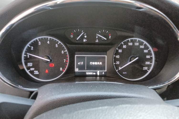 Used Buick Encore 2017 18T Automatic Two-Wheel Drive Urban Leading Model Instrument Cluster