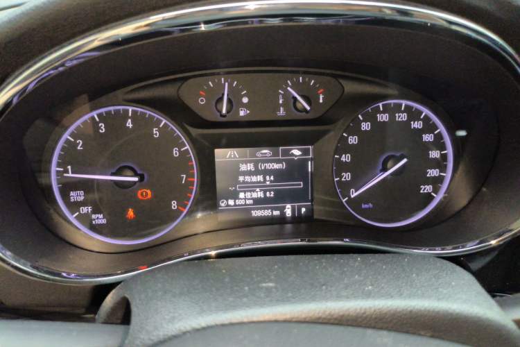 Used Buick Encore 2017 18T Automatic Two-Wheel Drive Urban Leading Model Instrument Cluster