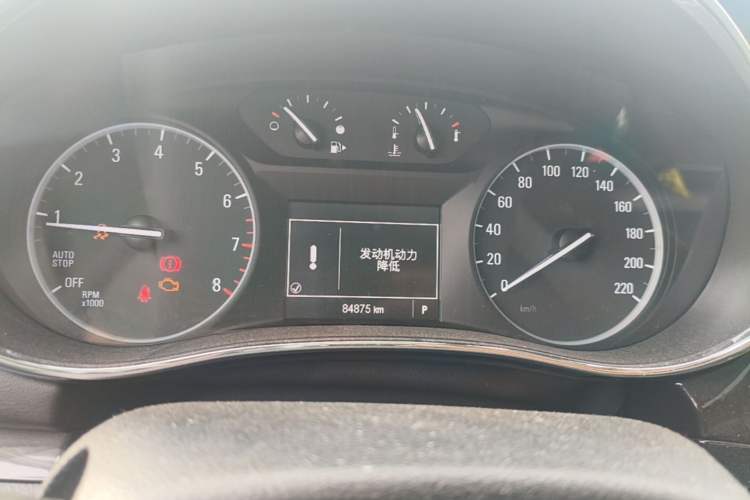 Used Buick Encore 2017 18T Automatic Two-Wheel Drive Urban Leading Model Instrument Cluster