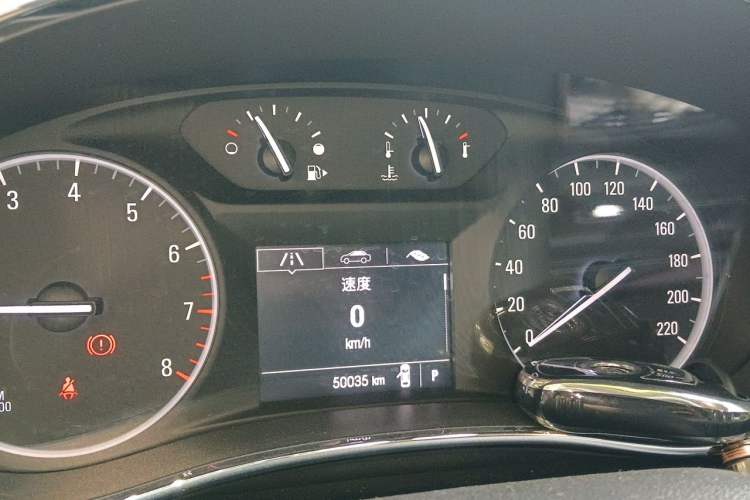 Used Buick Encore 2017 18T Automatic Two-Wheel Drive Urban Leading Model Instrument Cluster
