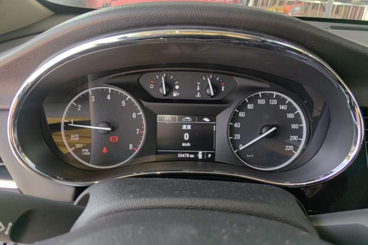 Used Buick Encore 2017 18T Automatic Two-Wheel Drive Urban Leading Model Instrument Cluster