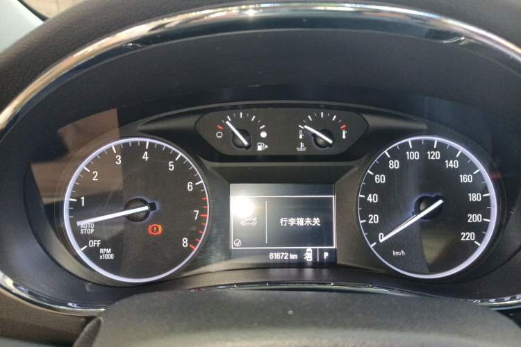 Used Buick Encore 2017 18T Automatic Two-Wheel Drive Urban Leading Model Instrument Cluster