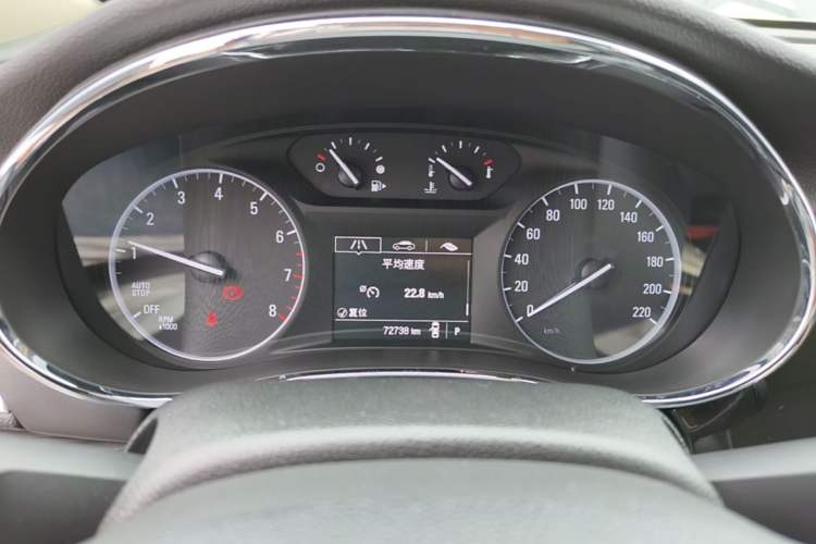 Used Buick Encore 2017 18T Automatic Two-Wheel Drive Urban Leading Model Instrument Cluster