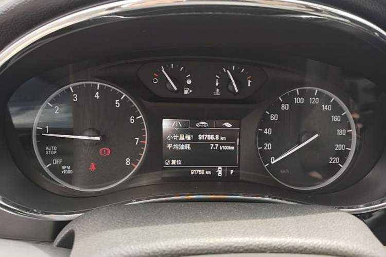 Used Buick Encore 2017 18T Automatic Two-Wheel Drive Urban Leading Model Instrument Cluster