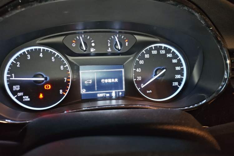 Used Buick Encore 2017 18T Automatic Two-Wheel Drive Urban Leading Model Instrument Cluster