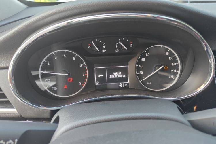 Used Buick Encore 2017 18T Automatic Two-Wheel Drive Urban Elite Model Instrument Cluster