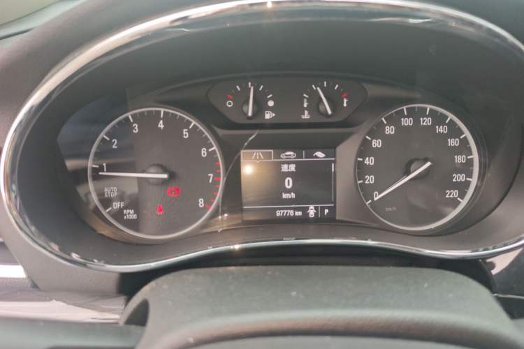 Used Buick Encore 2017 18T Automatic Two-Wheel Drive Urban Leading Model Instrument Cluster