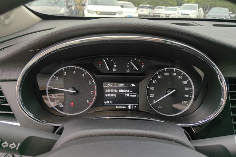 Used Buick Encore 2017 18T Automatic Two-Wheel Drive Urban Leading Model Instrument Cluster