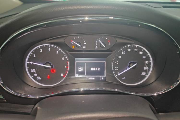 Used Buick Encore 2017 18T Automatic Two-Wheel Drive Urban Fashion Model Instrument Cluster