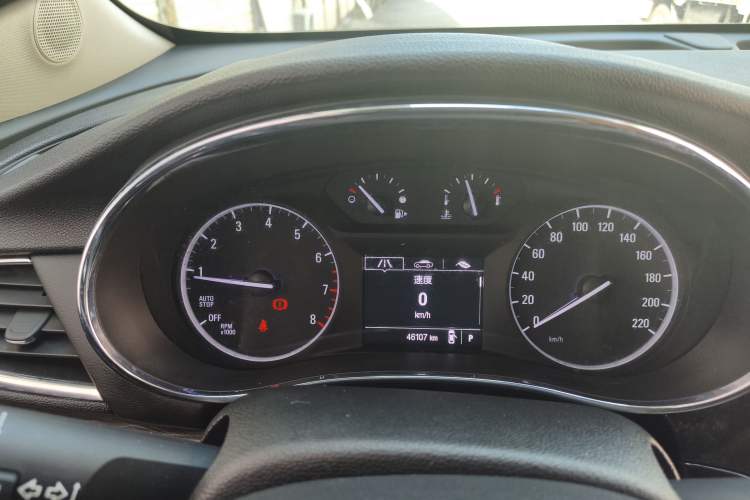 Used Buick Encore 2017 18T Automatic Two-Wheel Drive Urban Leading Model Instrument Cluster