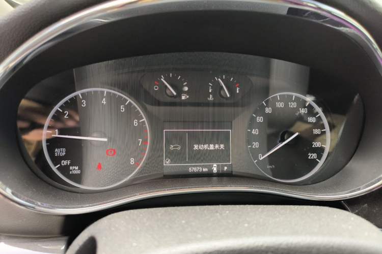 Used Buick Encore 2017 18T Automatic Two-Wheel Drive Urban Leading Model Instrument Cluster