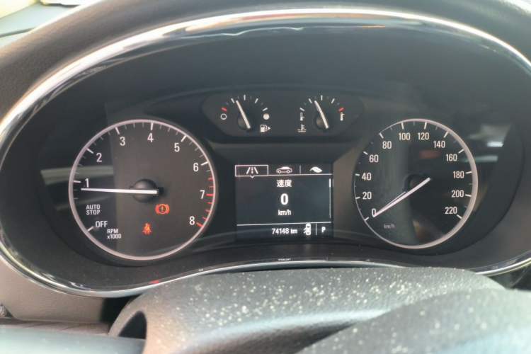 Used Buick Encore 2017 18T Automatic Two-Wheel Drive Urban Fashion Model Instrument Cluster