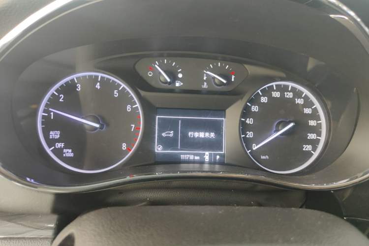 Used Buick Encore 2017 18T Automatic Two-Wheel Drive Urban Leading Model Instrument Cluster