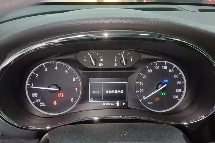 Used Buick Encore 2017 18T Automatic Two-Wheel Drive Urban Leading Model Instrument Cluster