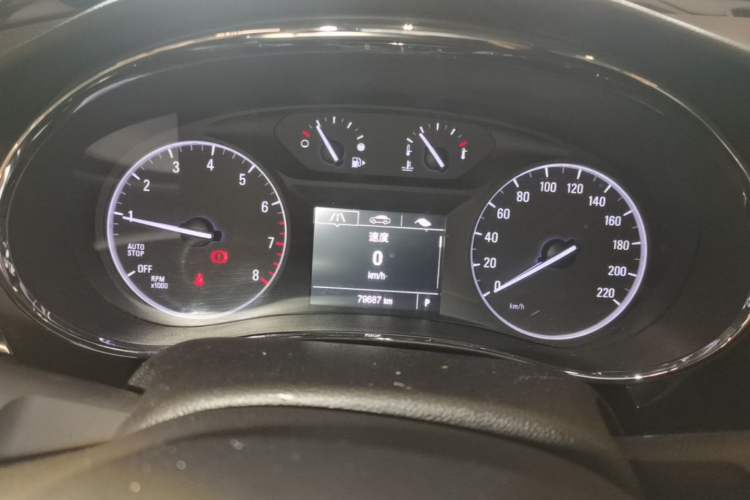 Used Buick Encore 2017 18T Automatic Two-Wheel Drive Urban Leading Model Instrument Cluster
