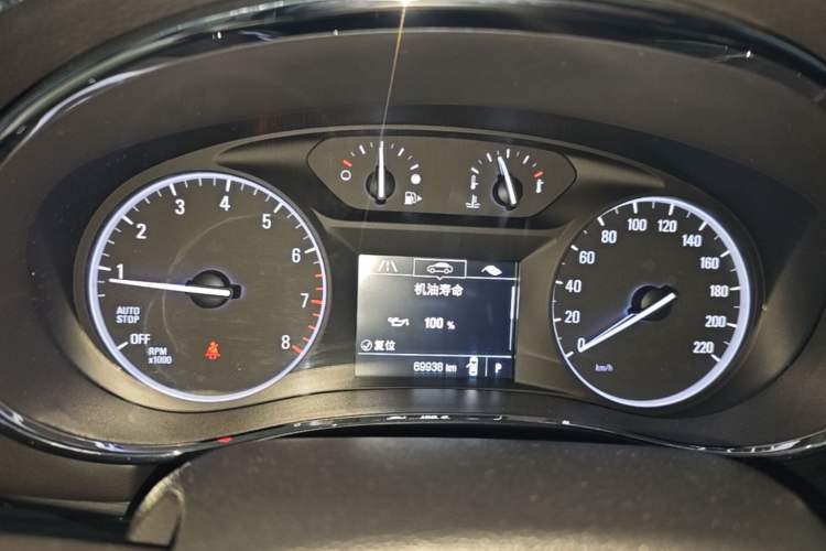 Used Buick Encore 2017 18T Automatic Two-Wheel Drive Urban Leading Model Instrument Cluster