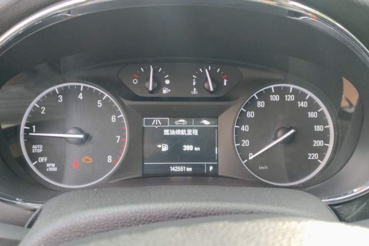 Used Buick Encore 2017 18T Automatic Two-Wheel Drive Urban Leading Model Instrument Cluster