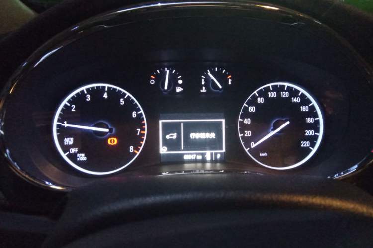 Used Buick Encore 2017 18T Automatic Two-Wheel Drive Urban Leading Model Instrument Cluster