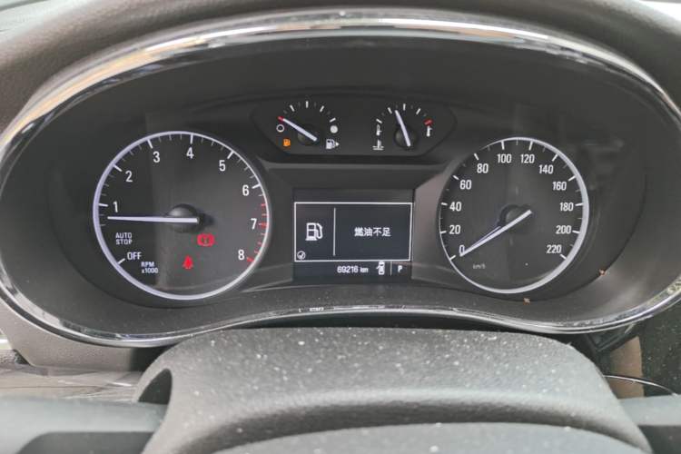 Used Buick Encore 2017 18T Automatic Two-Wheel Drive Urban Leading Model Instrument Cluster