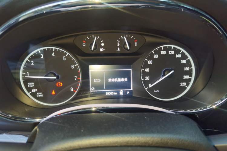Used Buick Encore 2017 18T Automatic Two-Wheel Drive Urban Leading Model Instrument Cluster