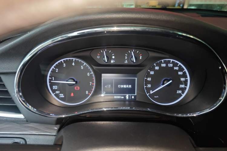 Used Buick Encore 2017 18T Automatic Two-Wheel Drive Urban Leading Model Instrument Cluster