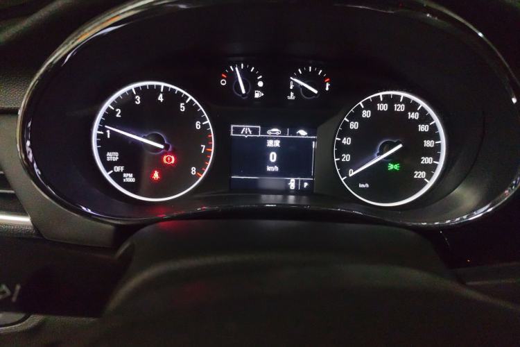 Used Buick Encore 2017 18T Automatic Two-Wheel Drive Urban Elite Model Instrument Cluster